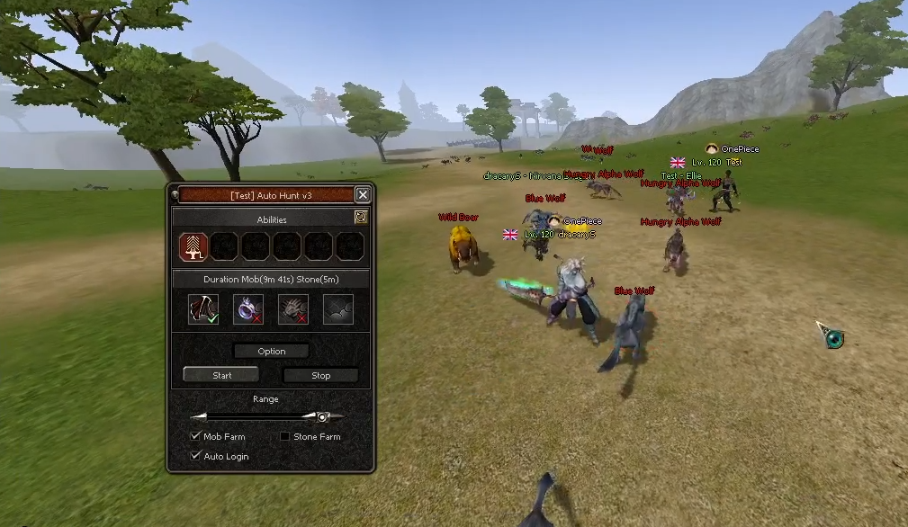 Auto Hunt Dracarys v3