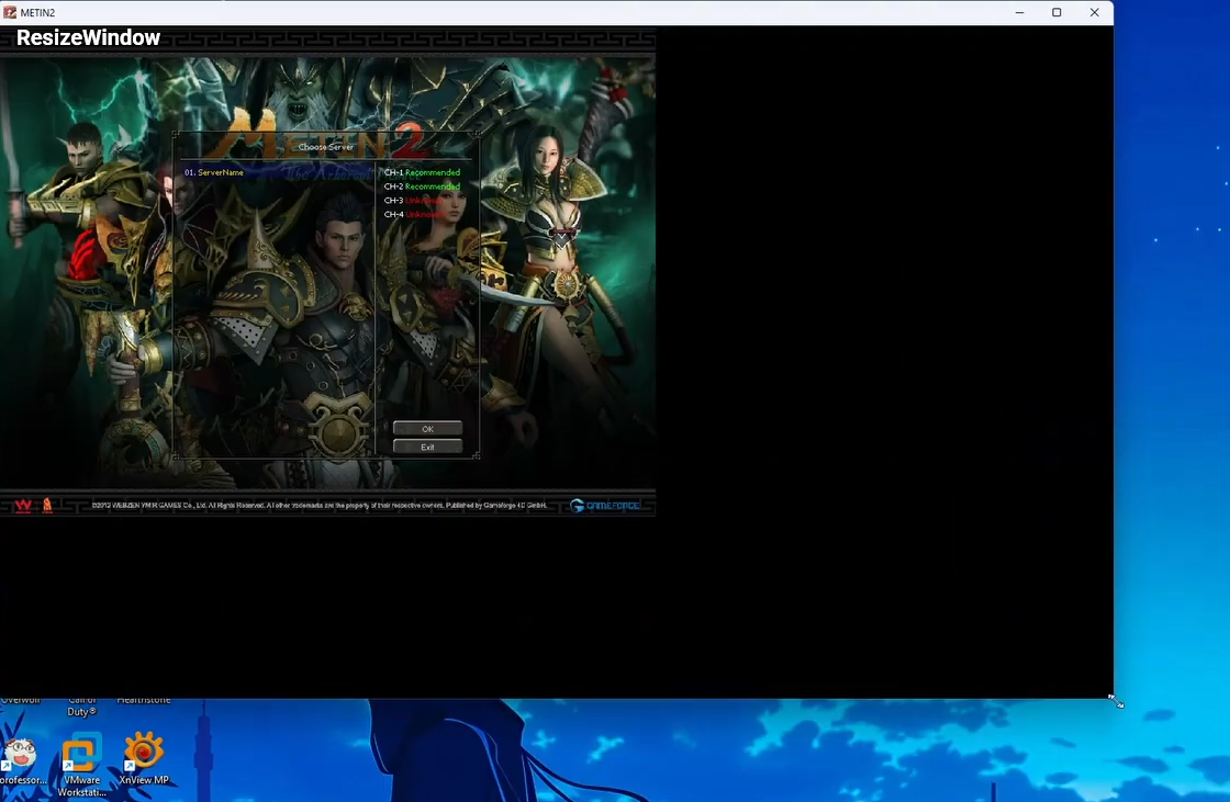 Resize Window - Froslass