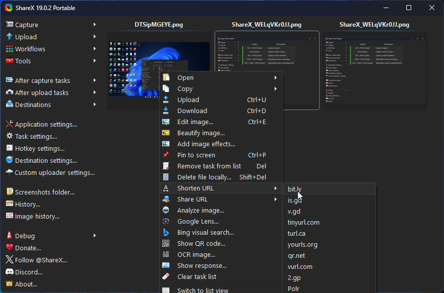 Better than Gyazio - ShareX