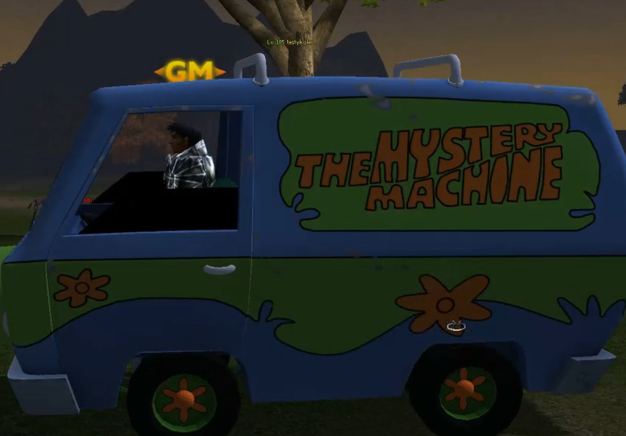 Masina misterelor / Mystery Machine - Scooby Doo - Mount
