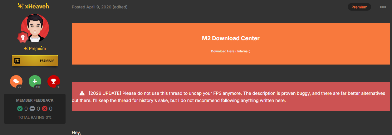 250 FPS - New Maximum limit - by xHeaven